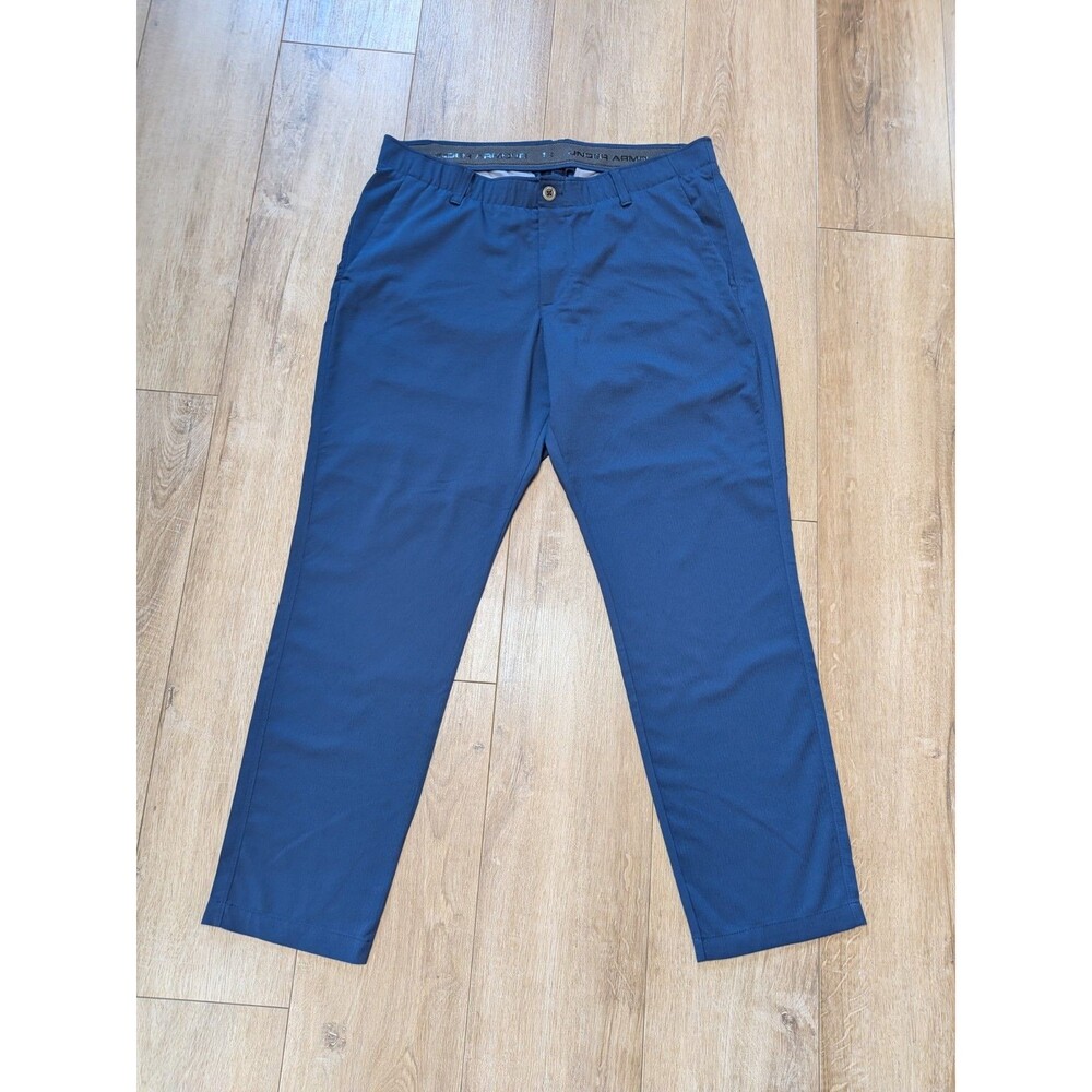 Under Armour Drive 5 Pocket Pants Mens 38x30 Navy Blue Golf Stretch